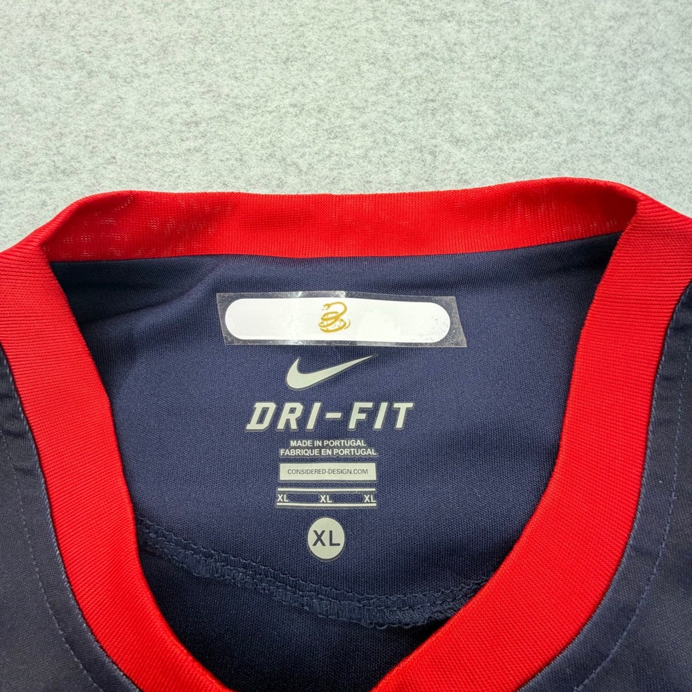 Nike USA Soccer Jersey 2010 World Cup South Africa Authentic Sash Navy Mens XL - Picture 6 of 12